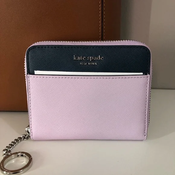 kate spade Bags Kate Spade Lavender Cameron Small Slim Continental Wallet Poshmark
